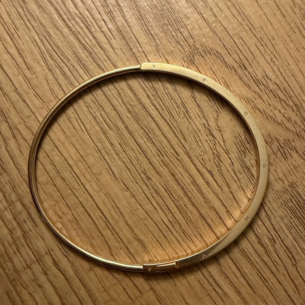 Solid Gold Pandora bracelet